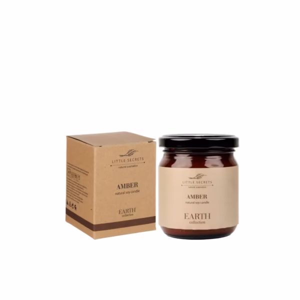Little Secrets Amber Natural Soy Candle