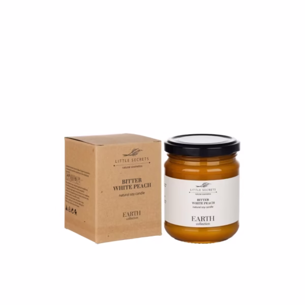 Little Secrets Bitter White Peach Natural Candle
