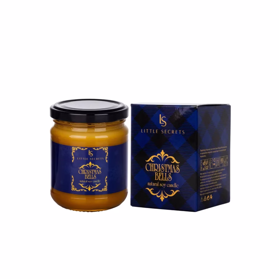 Little Secrets Christmas Bells Natural Candle