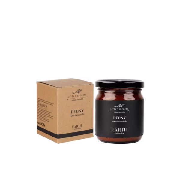 Little Secrets Peony Natural Soy Candle