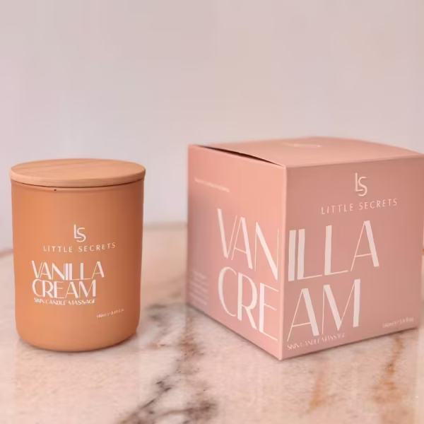 Little Secrets Vanilla Cream Candle Massage
